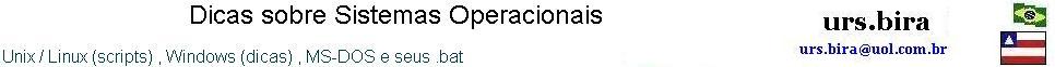 Retorna para a p�gina principal urs.bira